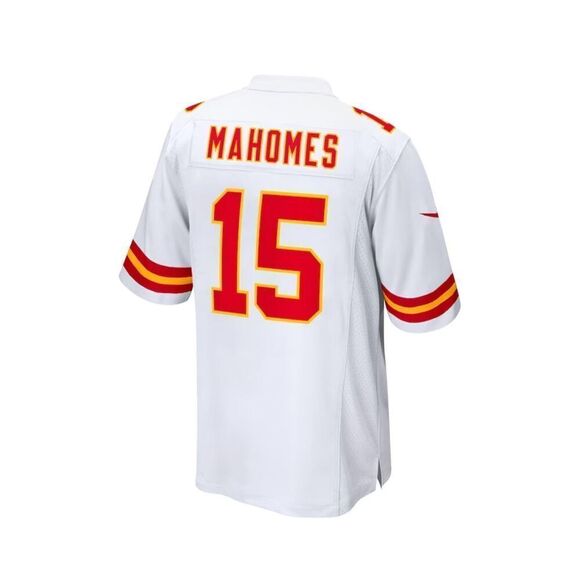 Men's Kansas City Chiefs Patrick Mahomes Nike White Game Jersey size Small - Picture 3 of 8